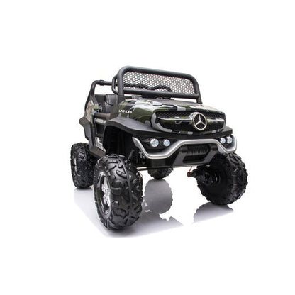 Mercedes Unimog 12V kinderauto Camouflage