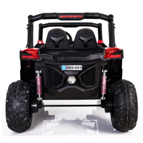 UTV-MX Buggy 12V 2-Persoons Kinderauto Rood