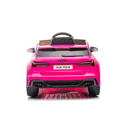Audi RS6 12V Kinderauto Roze