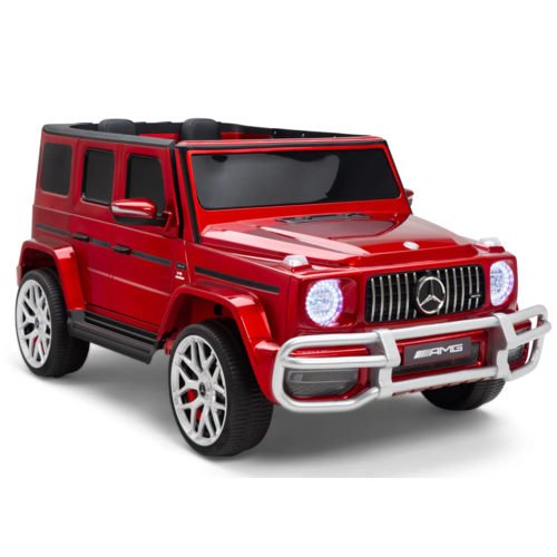 Mercedes g63 12V 2-persoons kinderauto metallic rood