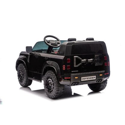 Land Rover Defender 24V 2 persoons kinderauto Zwart