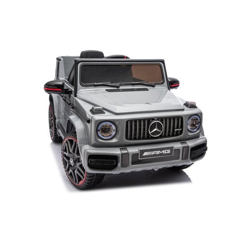 Mercedes G63 AMG Cabrio 12V Kinderauto Grijs