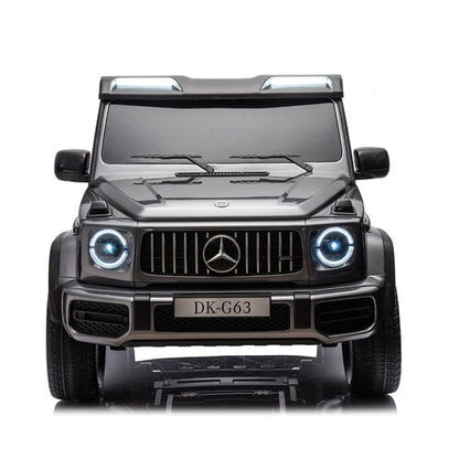 Mercedes G63 XXL 24V 2-persoons kinderauto metallic Grijs