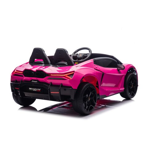 Lamborghini Revuelto 24V 2 Persoons Kinderauto Roze