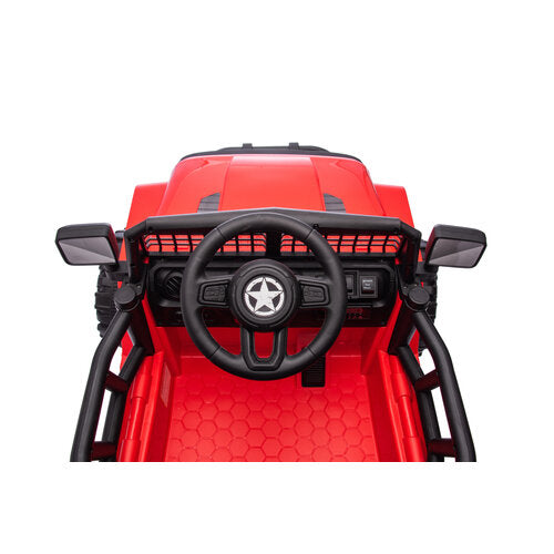 Jeep 12V Kinderauto Rood