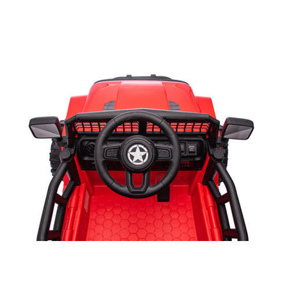 Jeep 12V Kinderauto Rood