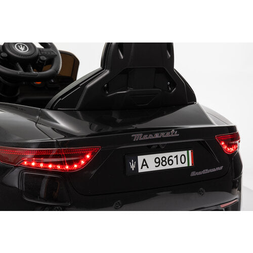 Maserati GranTurismo 12V kinderauto Zwart