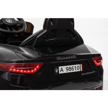 Maserati GranTurismo 12V kinderauto Zwart