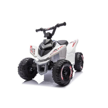 Thunder elektrische kinder quad 6V Wit