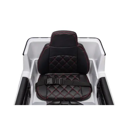 Mercedes G63 AMG XL Cabrio 24V Kinderauto Wit