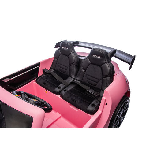 Porsche 911 GT3 24V 2-persoons kinderauto Roze