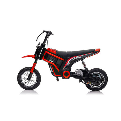 Elektrische kindermotor Dirtbike Hurricane 24V 350W Rood