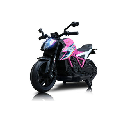 KTM 1290 Superduke kindermotor 12V Roze