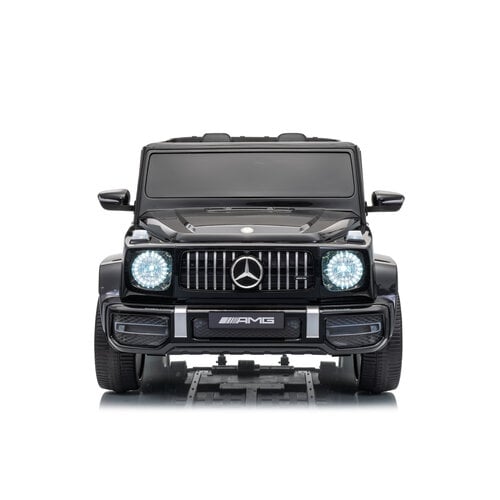 Mercedes G63 12V 2-persoons kinderauto metallic zwart