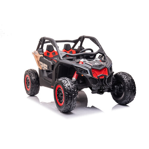 CAN-AM Maverick buggy 24V 2-Persoons Kinderauto Zwart
