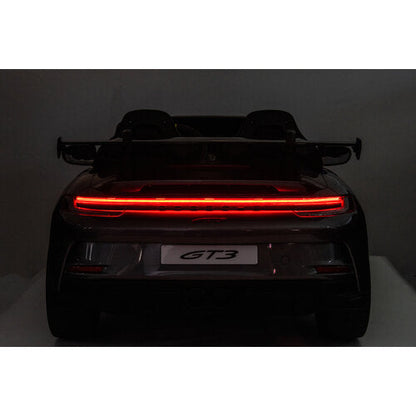 Porsche 911 GT3 24V 2-persoons kinderauto metallic Grijs