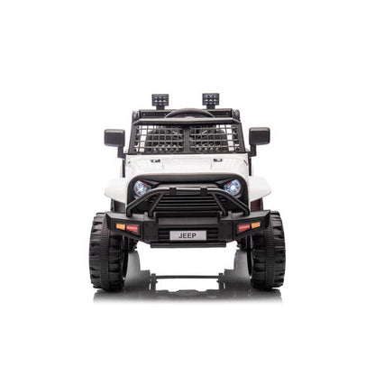 Jeep 12V Kinderauto Wit