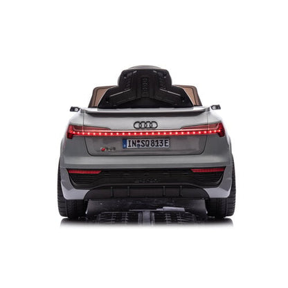 Audi SQ8 e-tron 12V Kinderauto Grijs