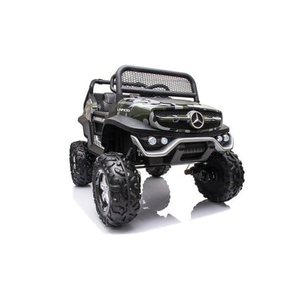 Mercedes Unimog 12V kinderauto Camouflage