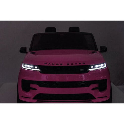 Range Rover Sport 24V 2 persoons kinderauto Roze