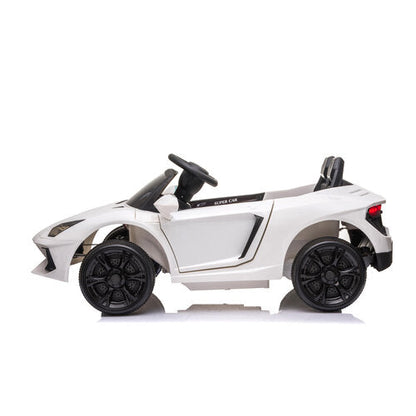 Elektrische kinderauto Speedy 12V Wit