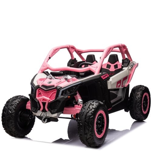 CAN-AM Maverick buggy 24V 2-persoons kinderauto roze