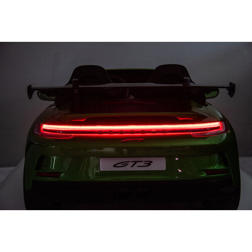Porsche 911 GT3 24V 2-persoons kinderauto metallic Groen