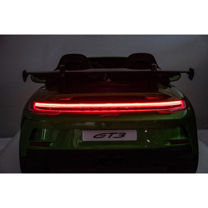 Porsche 911 GT3 24V 2-persoons kinderauto metallic Groen