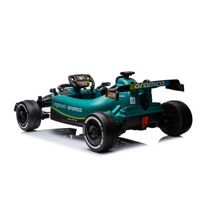 Aston Martin 24V Formule 1  Kinderauto Groen