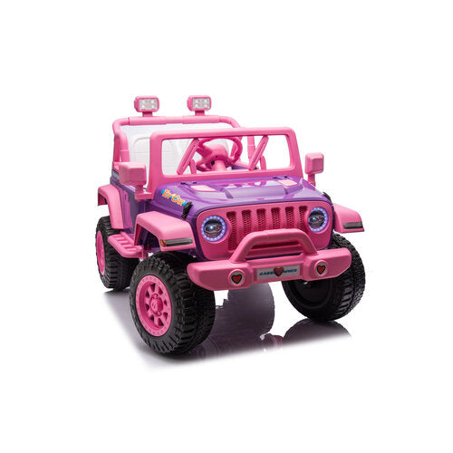 Rabbit Owner 12V Kinderauto Roze