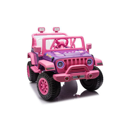 Rabbit Owner 12V Kinderauto Roze