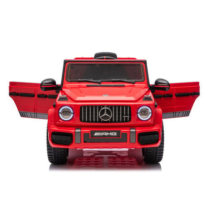 Mercedes G63 AMG Cabrio 12V Kinderauto Rood