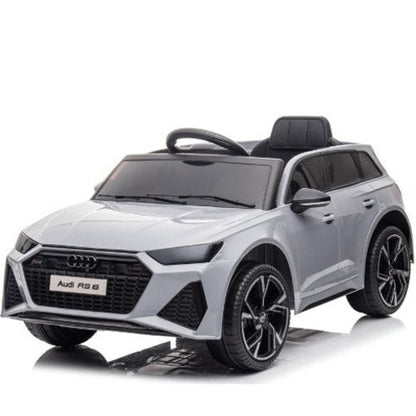 Audi RS6 12V Kinderauto Grijs