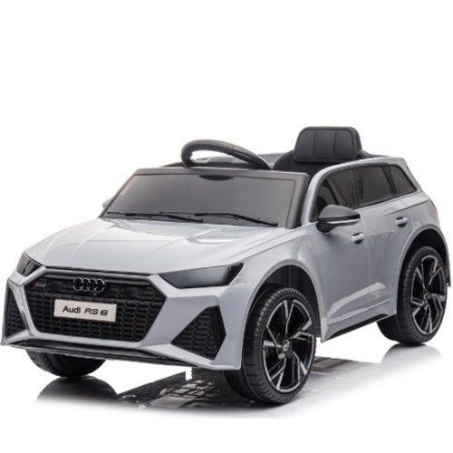 Audi RS6 12V Kinderauto Grijs