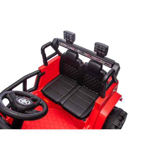 Jeep 12V Kinderauto Rood