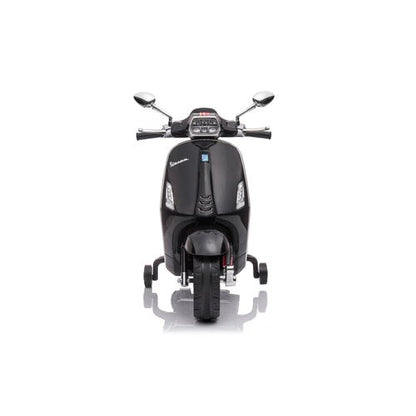 Vespa Sprint 6V Kinderscooter Zwart
