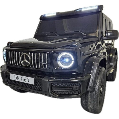 Mercedes G63 XXL 24V 2-persoons kinderauto metallic Zwart