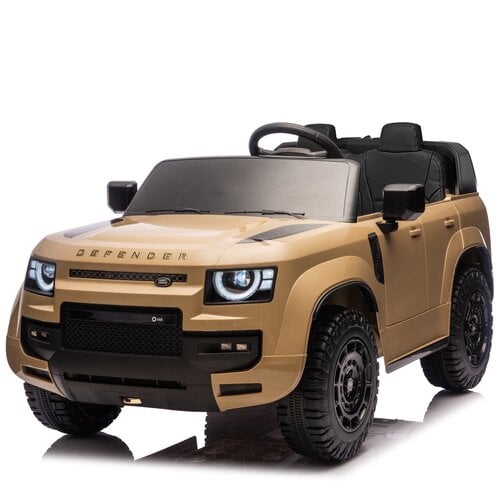 Land Rover Defender 24V 2-persoons kinderauto Champagne