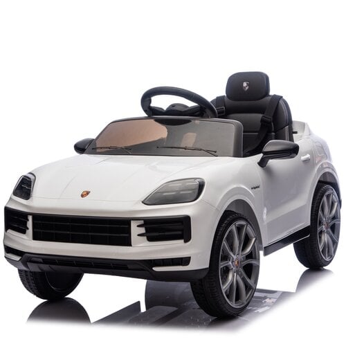 Porsche Cayenne 12V kinderauto Wit
