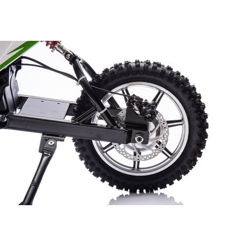 Electric Kids Motorbike Dirt Bike Cross Motor 36V 500W Green