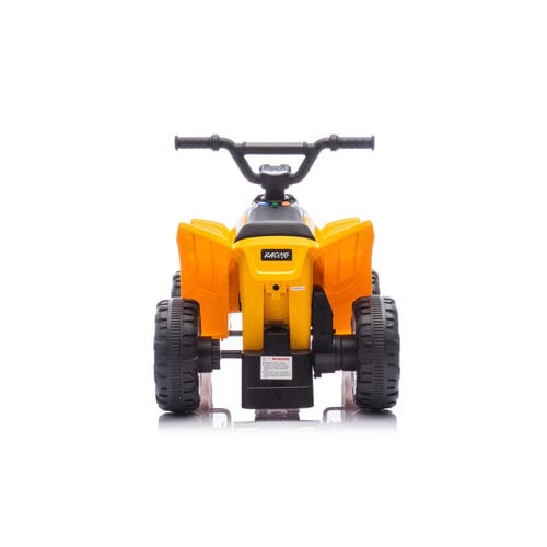 Thunder elektrische kinder quad 6V Geel