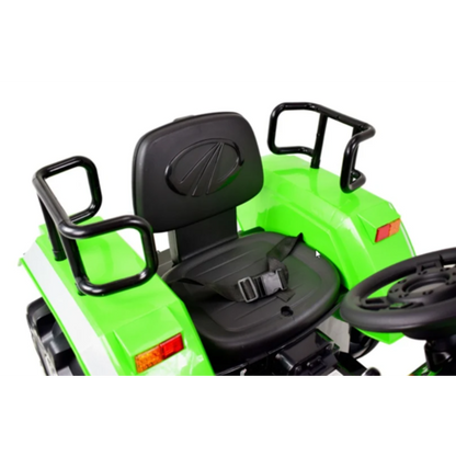 Blazin Wheels 12V kindertractor groen