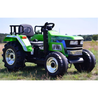 Blazin Wheels 12V kindertractor groen