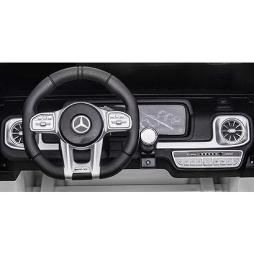 Mercedes g63 12V 2-persoons kinderauto metallic  zwart