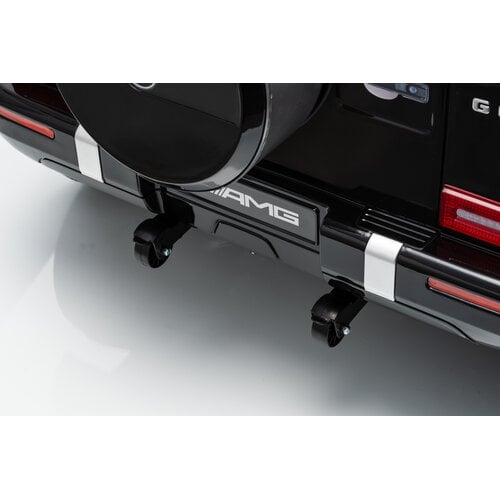Mercedes G63 12V 2-persoons kinderauto metallic zwart