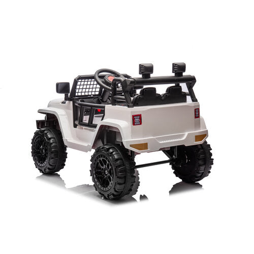 Jeep 12V Kinderauto Wit