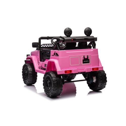 Toyota FJ Cruiser 12V kinderauto Roze