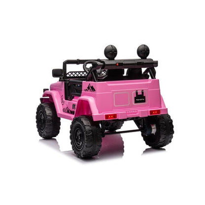 Toyota FJ Cruiser 12V kinderauto Roze