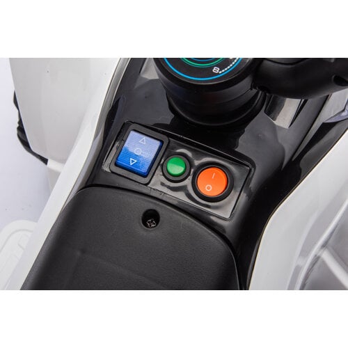 Thunder elektrische kinder quad 6V Wit