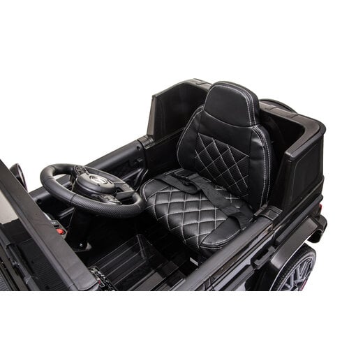Mercedes G63 AMG Cabrio 12V Kinderauto Zwart